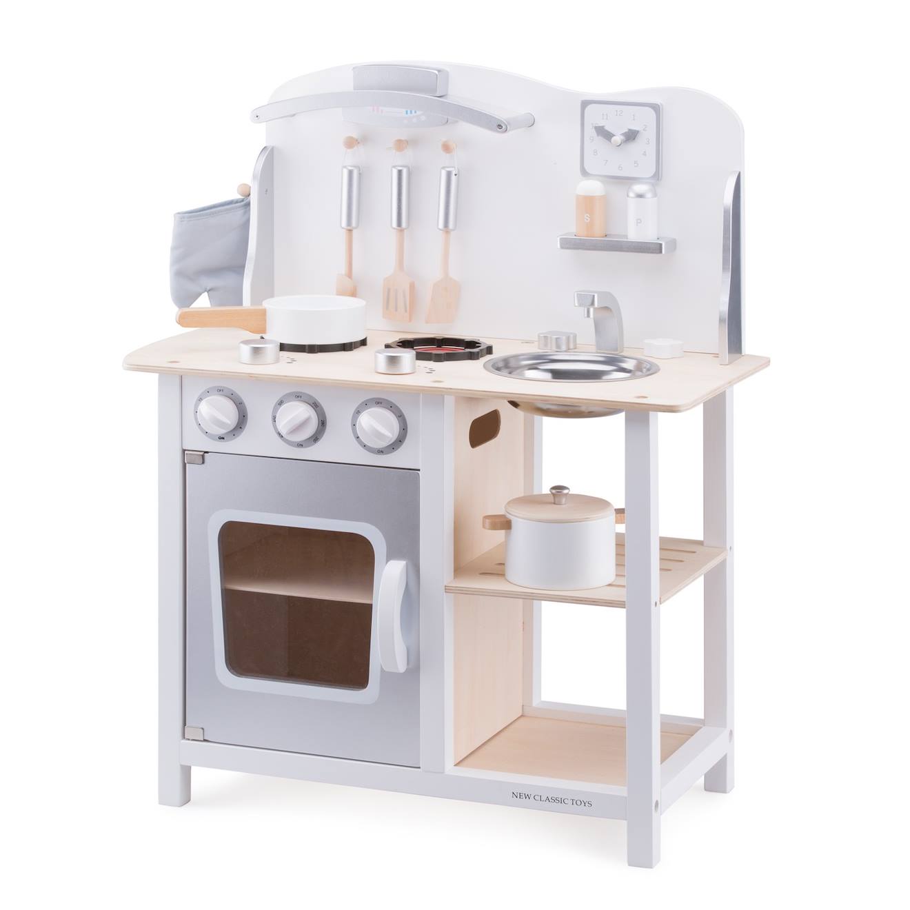 Cuisine bon appétit - blanche argent blanc
