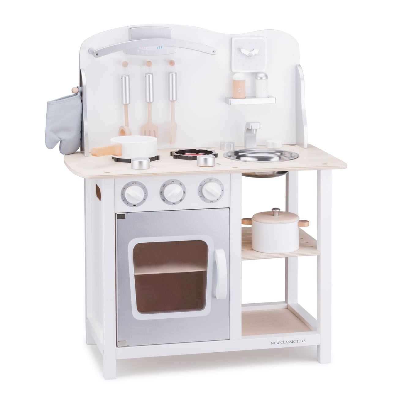 Cuisine bon appétit - blanche argent blanc