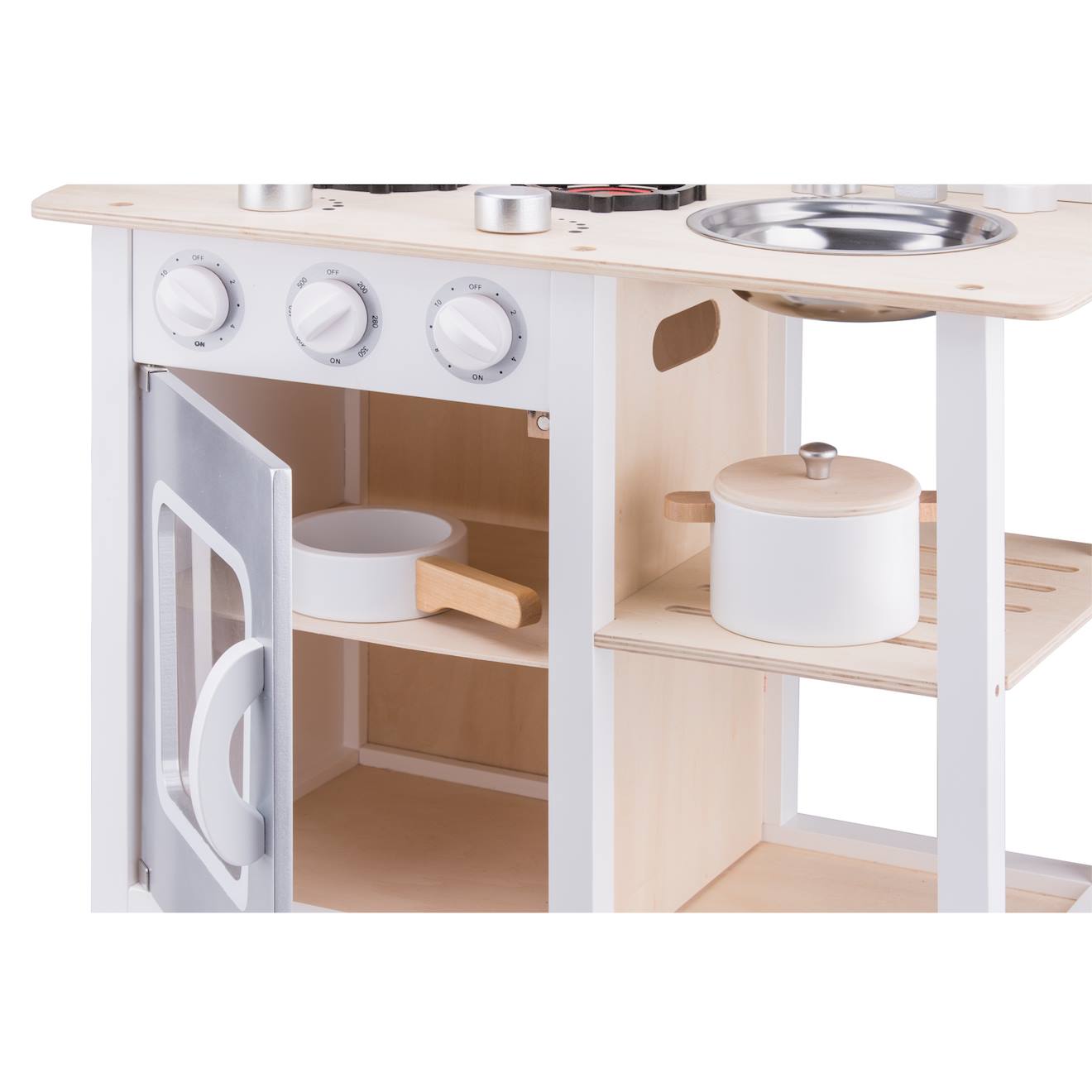 Cuisine bon appétit - blanche argent blanc