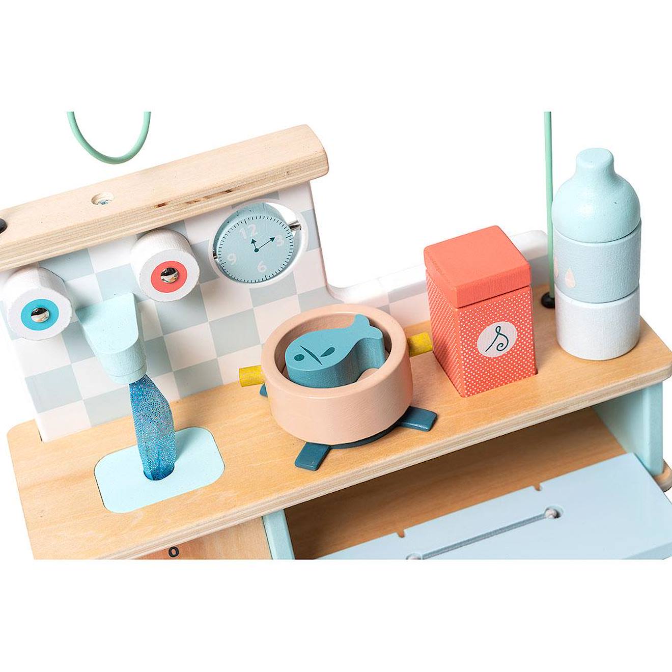 Cuisine d'éveil multi-activités bleu
