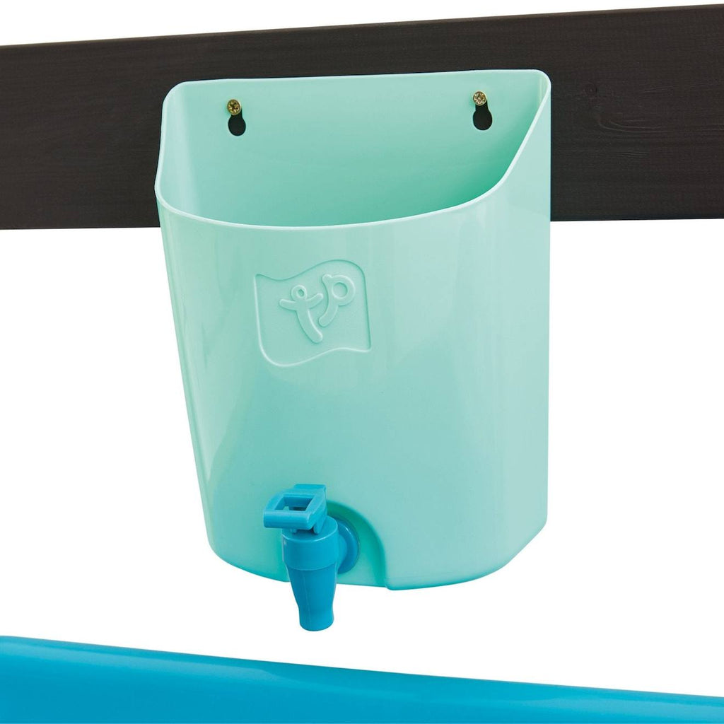 Cuisine d'extérieur pour enfant fun bois FSC marron - bleu - noir