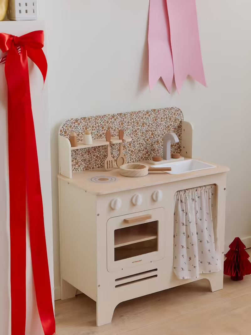 Cuisine en bois écru - Vertbaudet