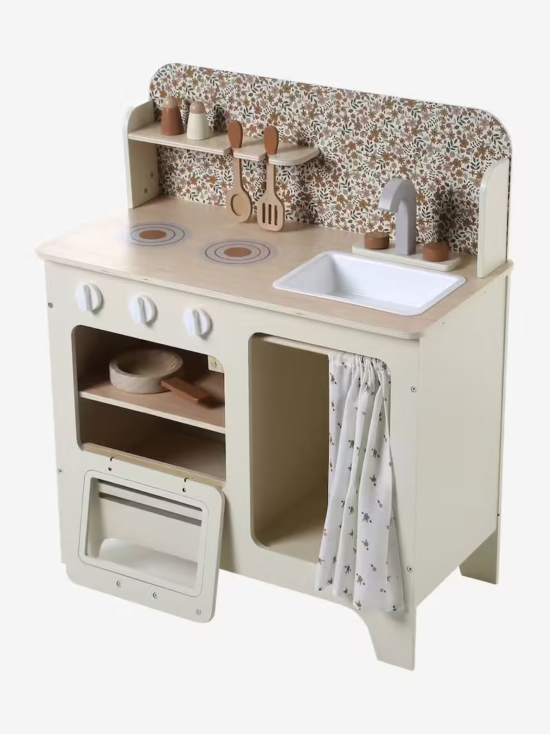 Cuisine en bois écru - Vertbaudet