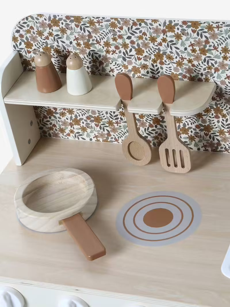 Cuisine en bois écru - Vertbaudet