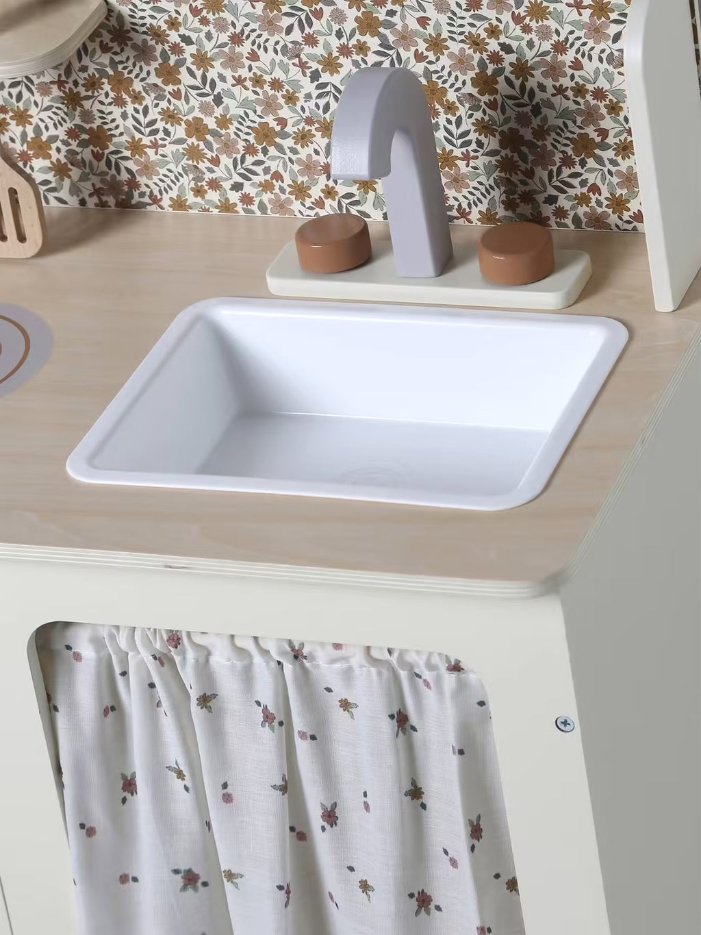 Cuisine en bois écru - Vertbaudet