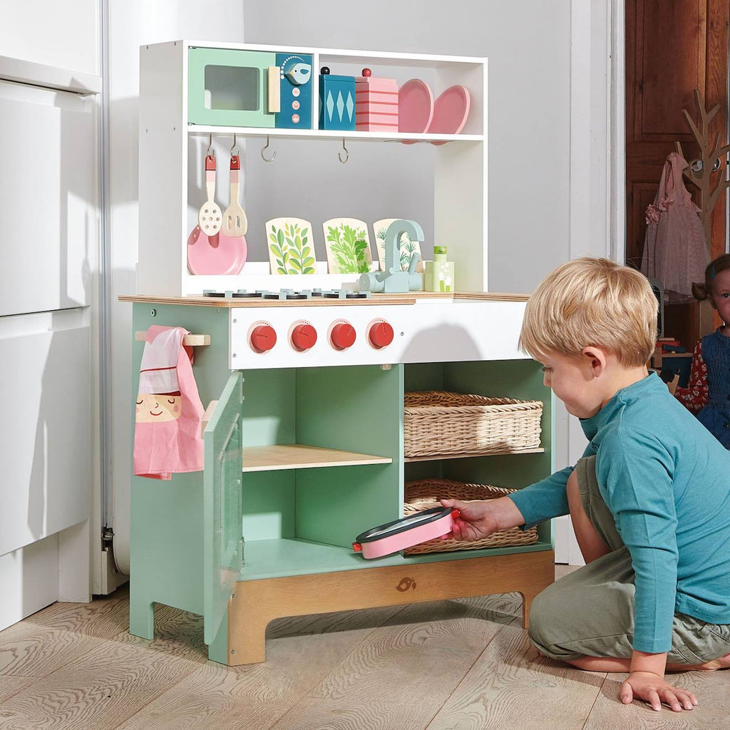 Cuisine enfant vert