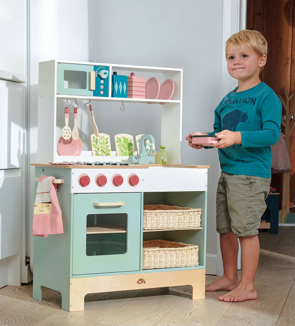 Cuisine enfant vert
