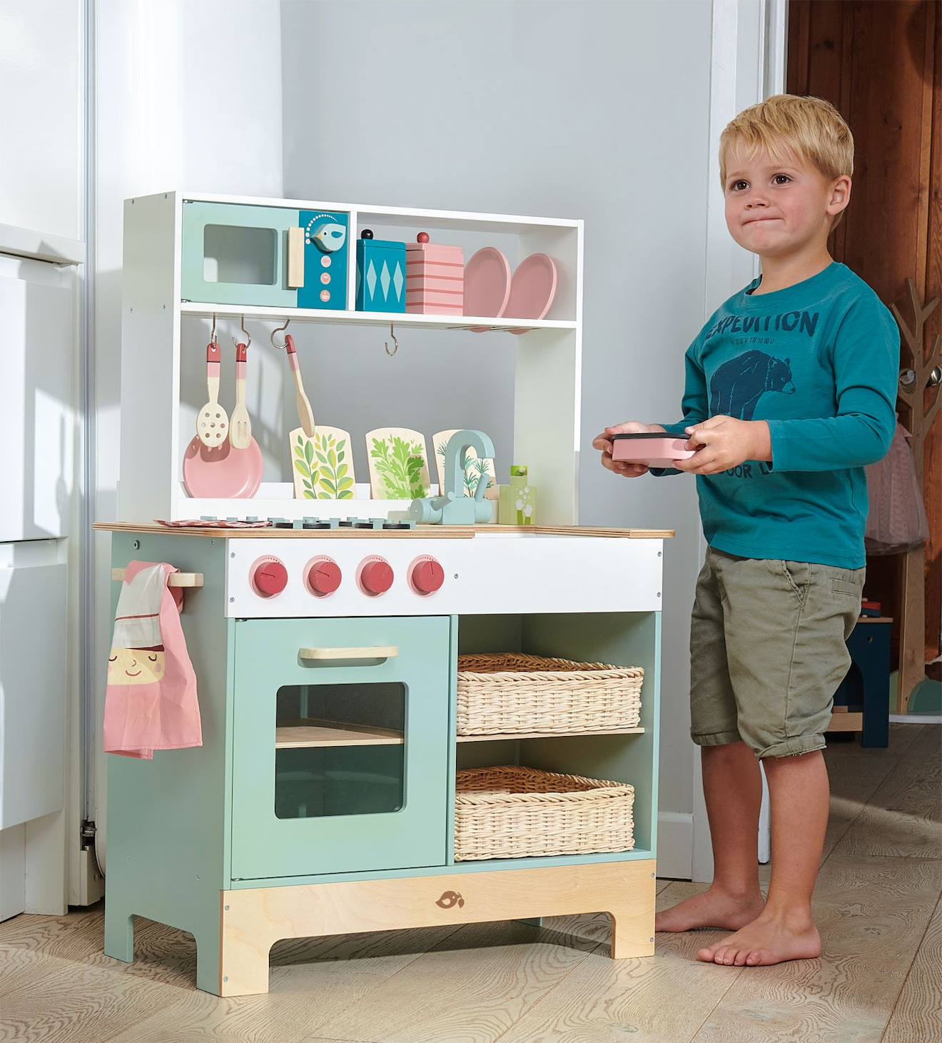 Cuisine enfant vert