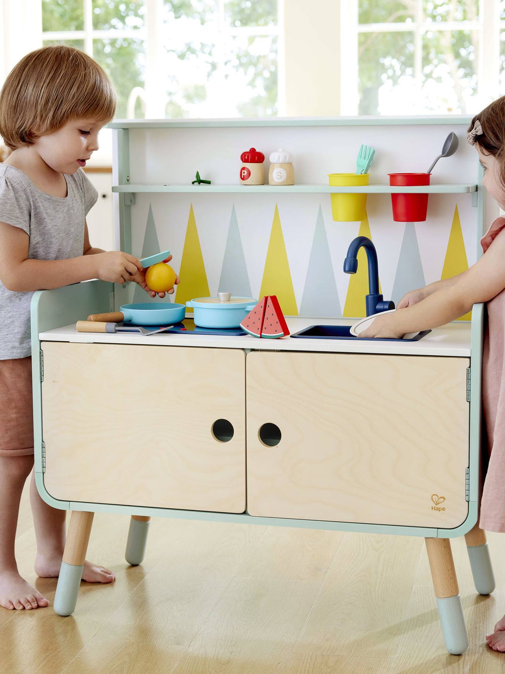 Cuisine équipée - meuble bas 2 en 1 blanc