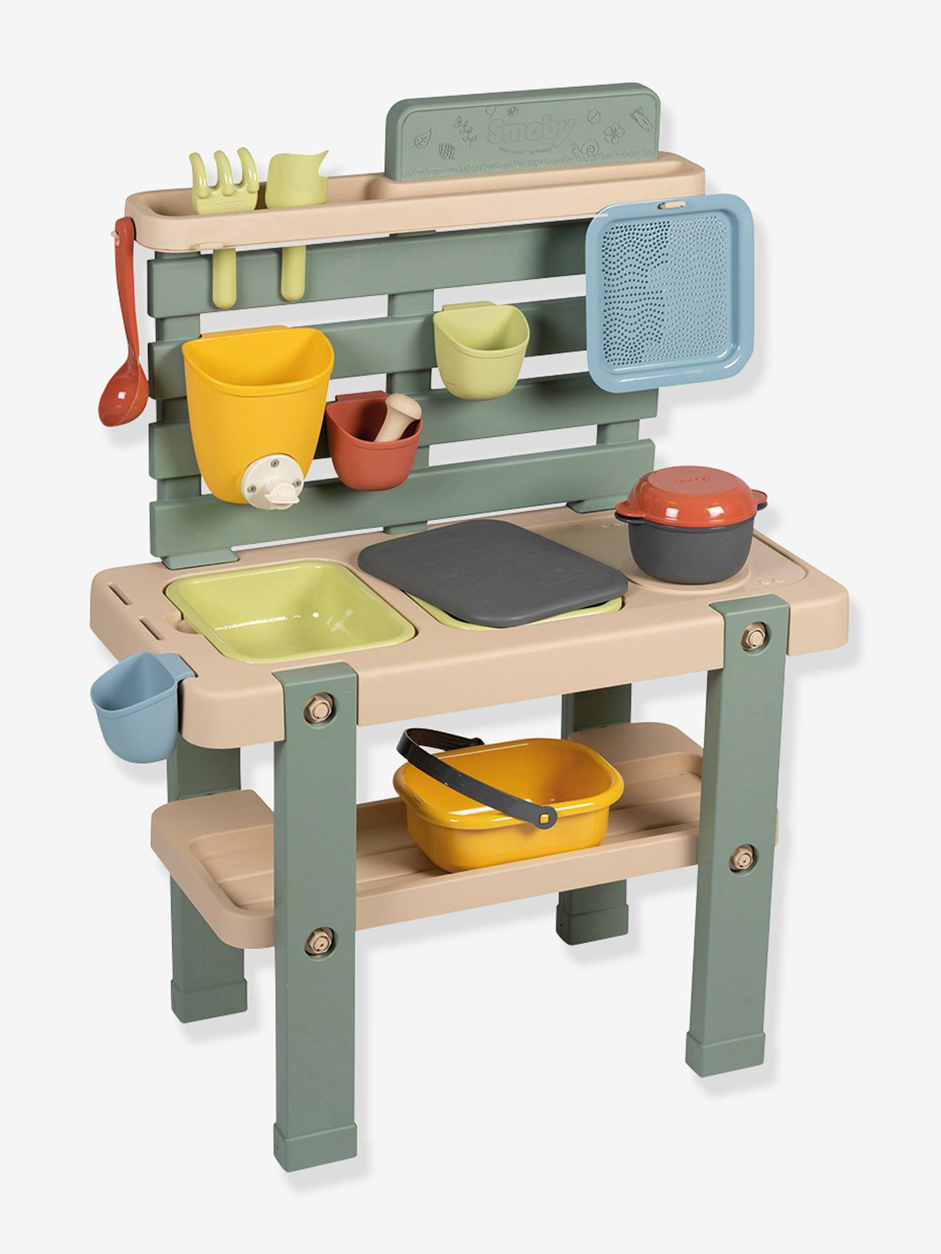 Cuisine mud kitchen multicolore