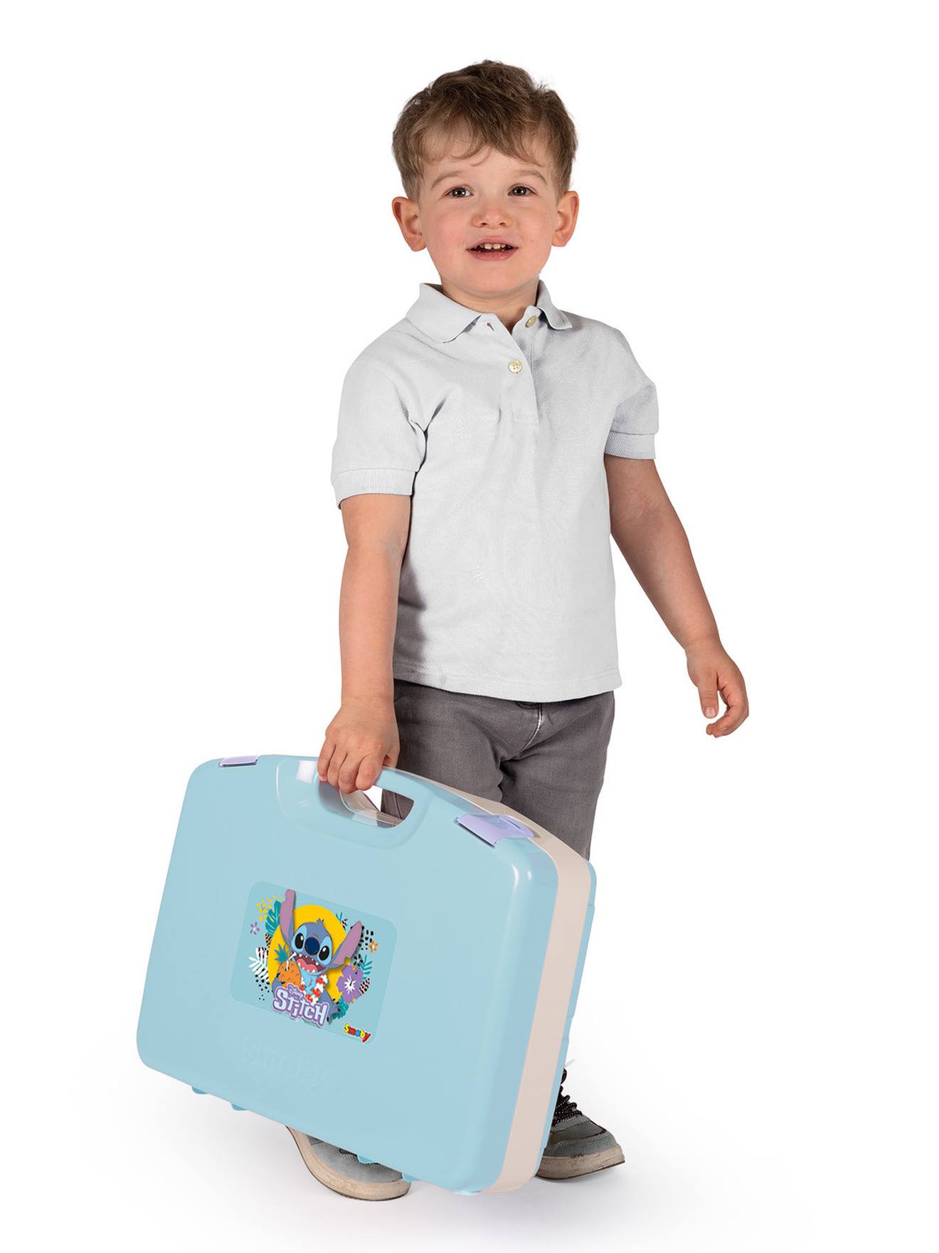 Cuisine transportable Stitch bleu