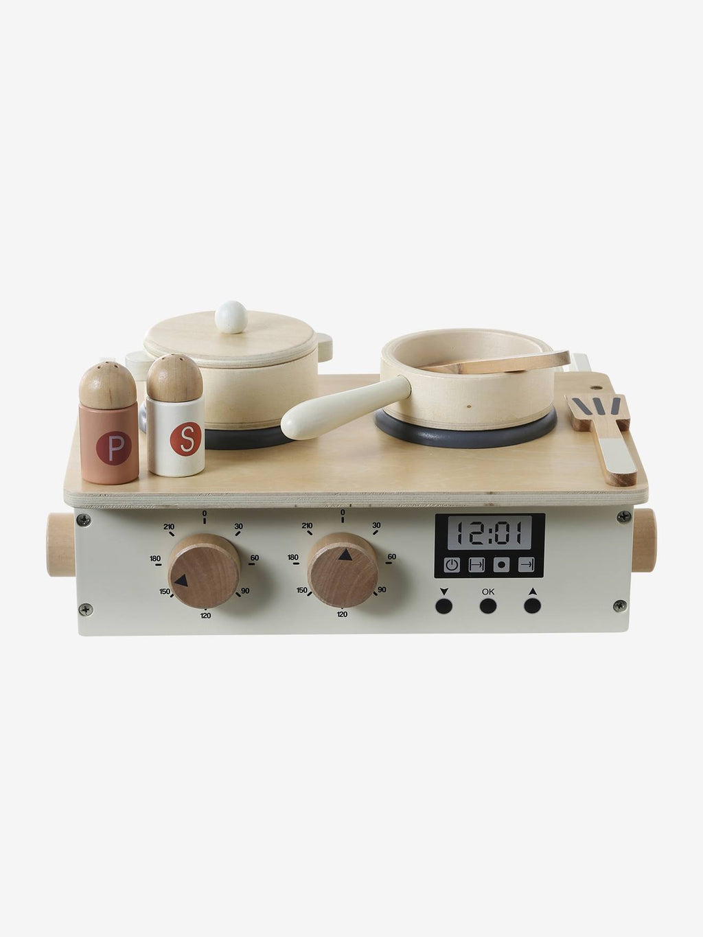 Cuisinette en bois FSC à poser écru