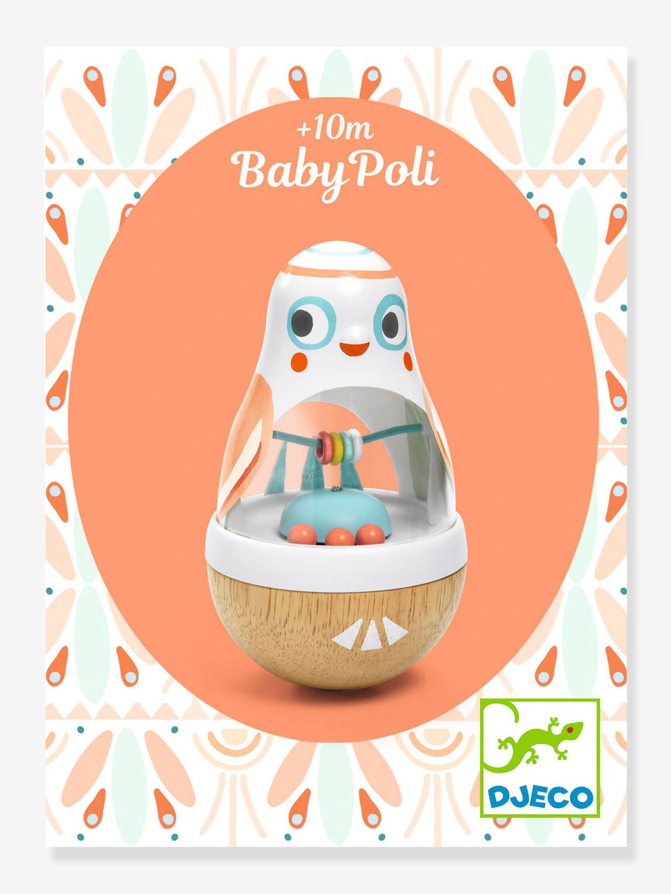 Culbuto babypoli - blanc