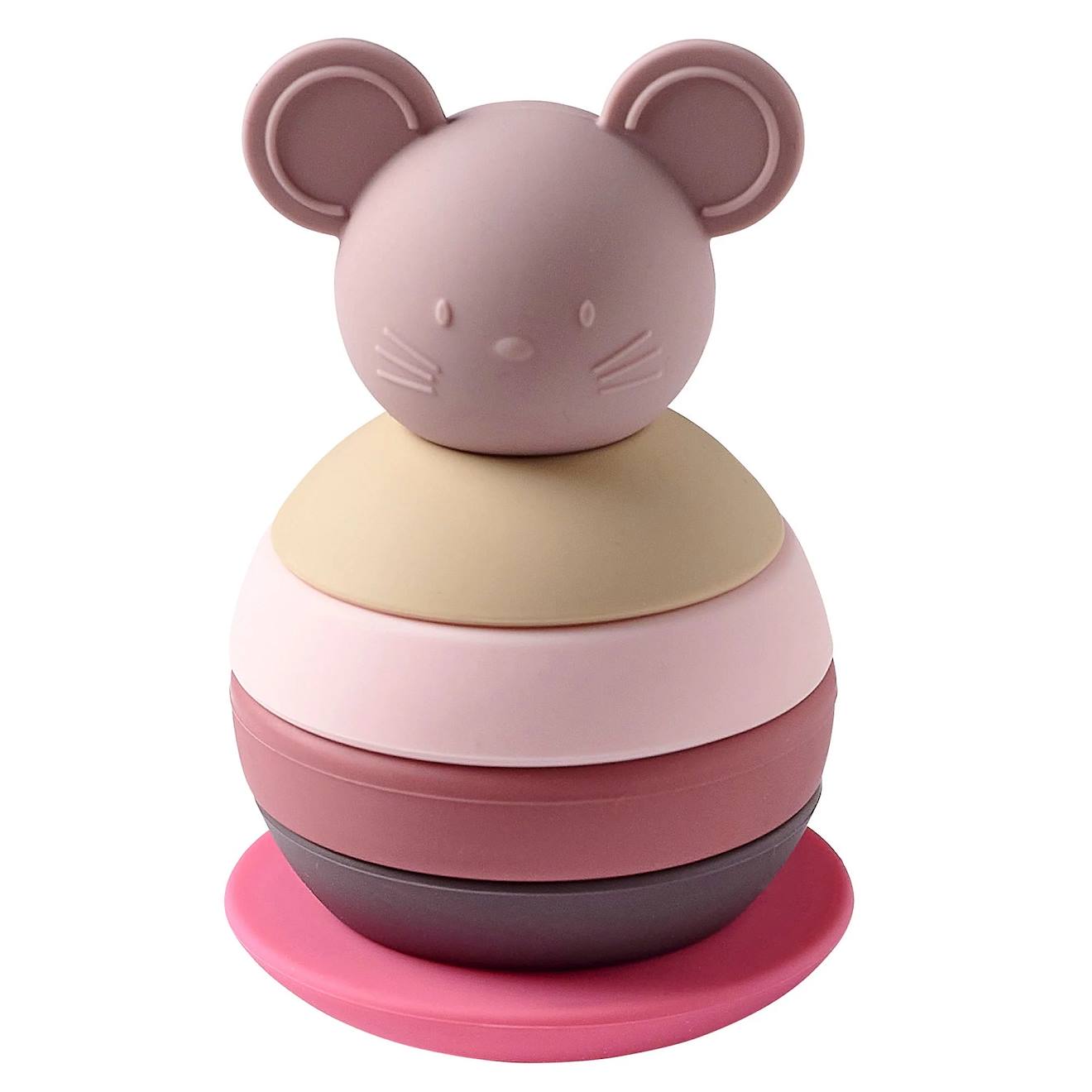 Culbuto empilable souris rose