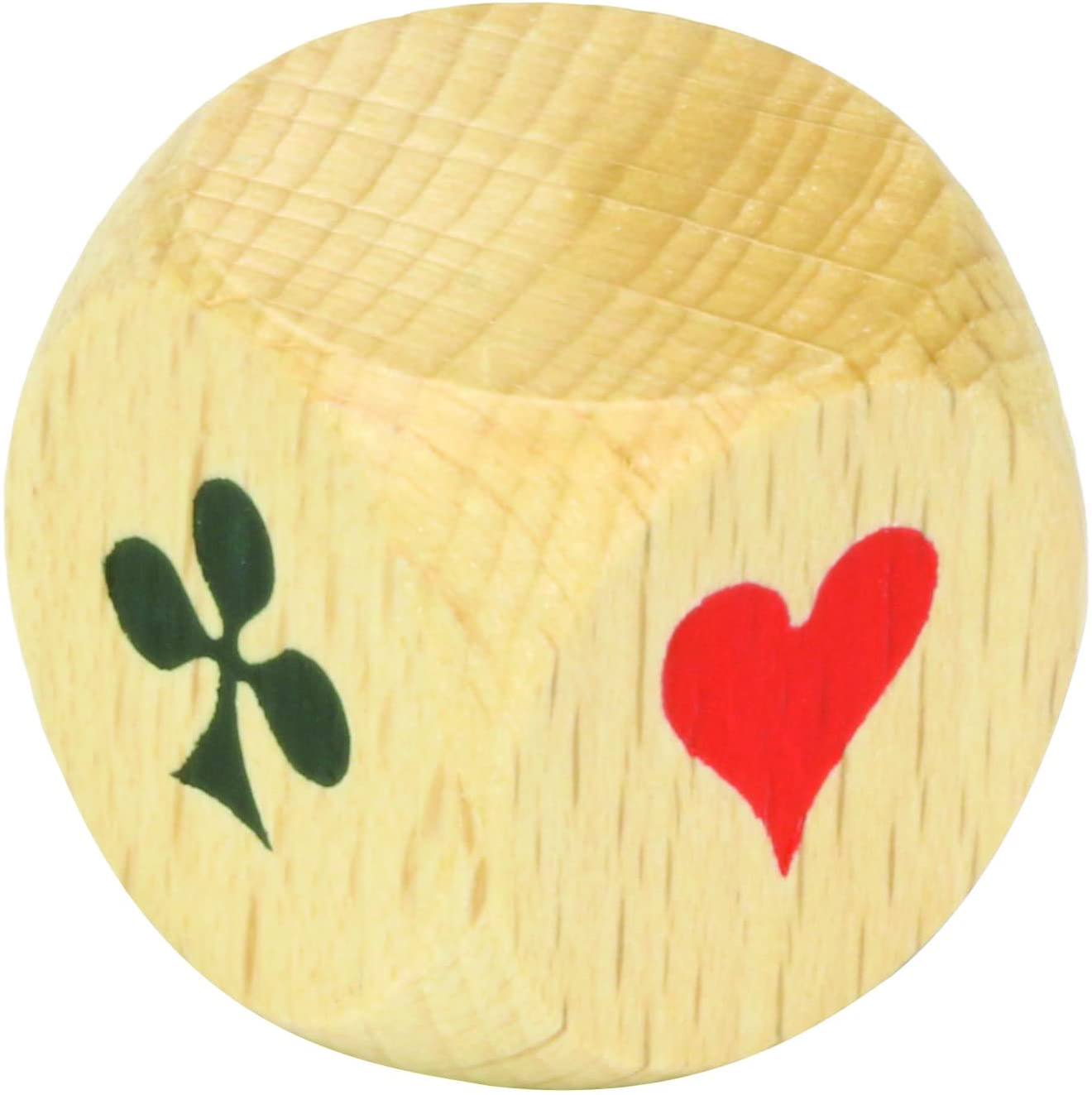 Dé belote beige