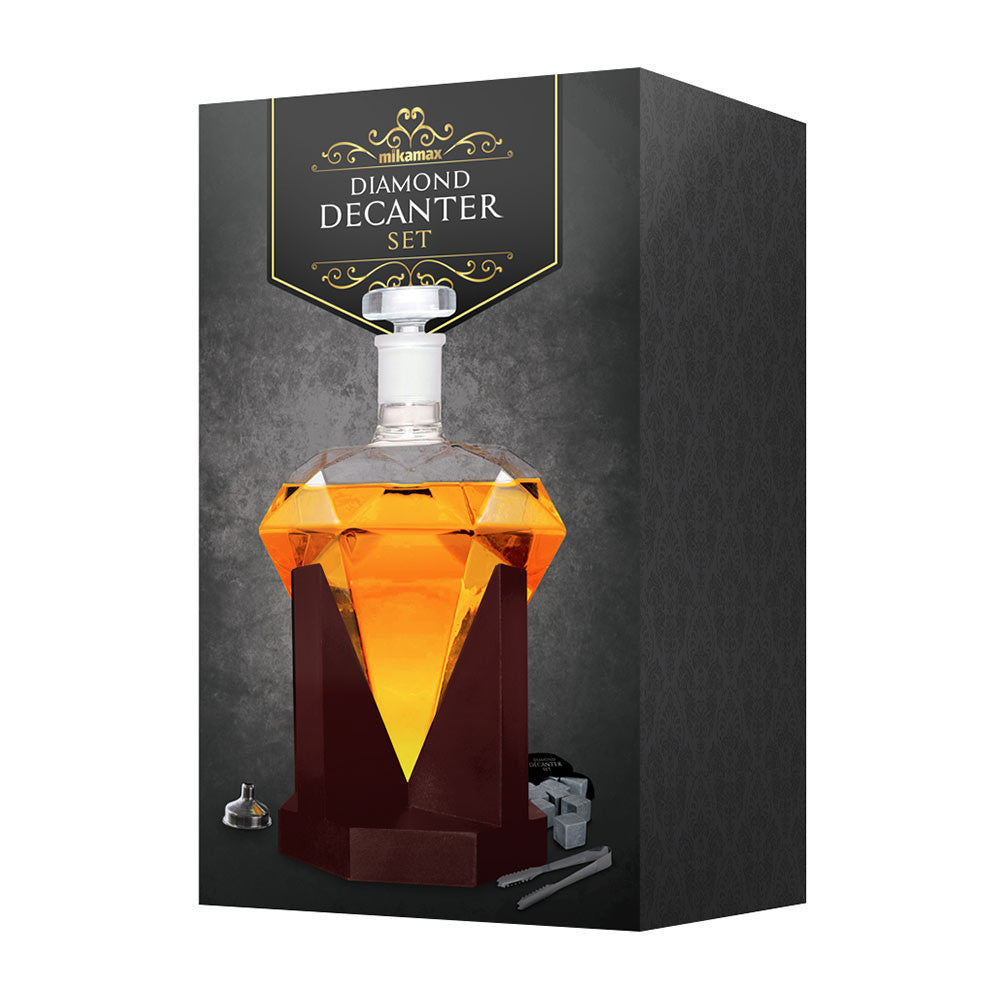 Décanteur Diamant 850ml - Carafe Vin Originale CadoMaestro