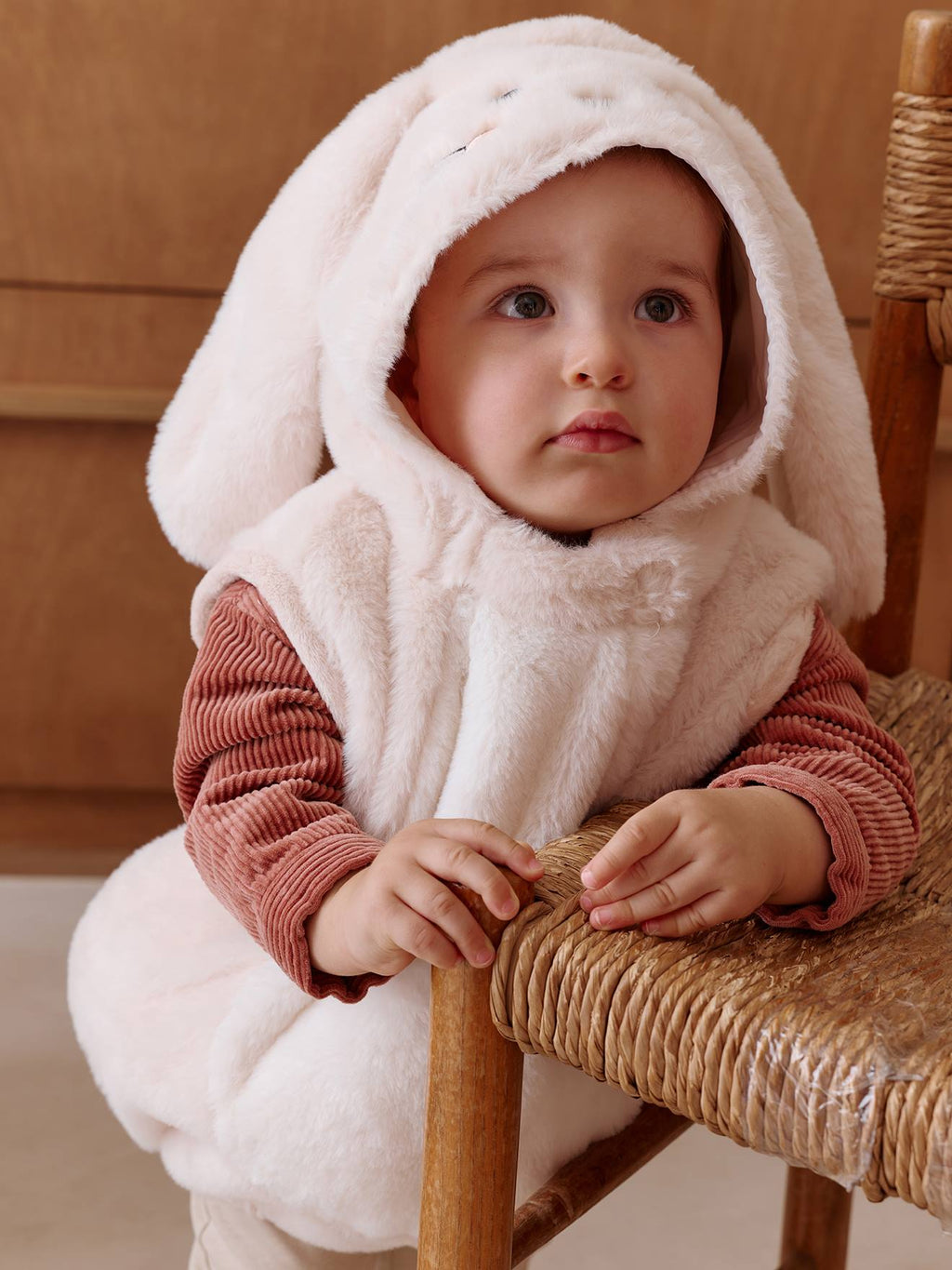Déguisement bébé lapin blanc