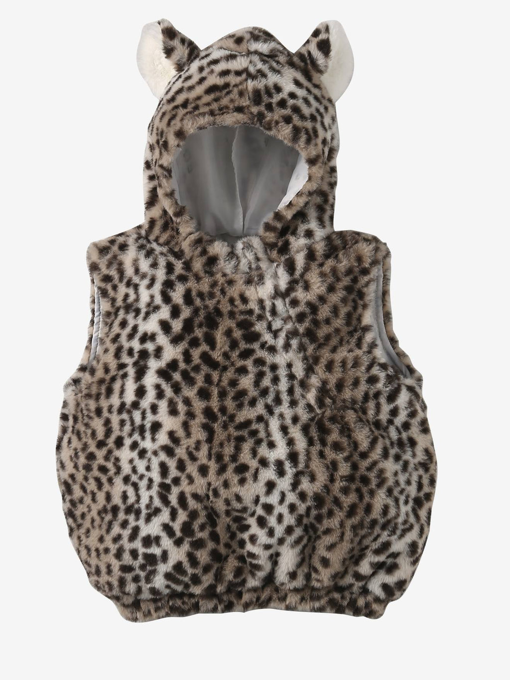 Déguisement bébé léopard beige