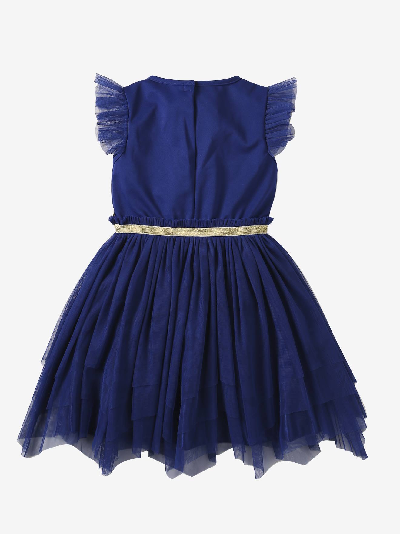 Déguisement de princesse étoiles bleu