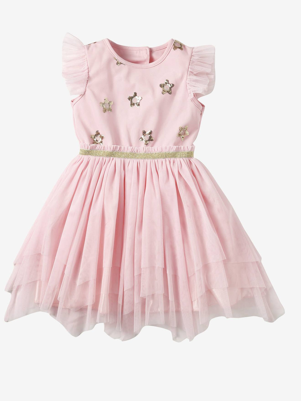 Déguisement de princesse étoiles rose