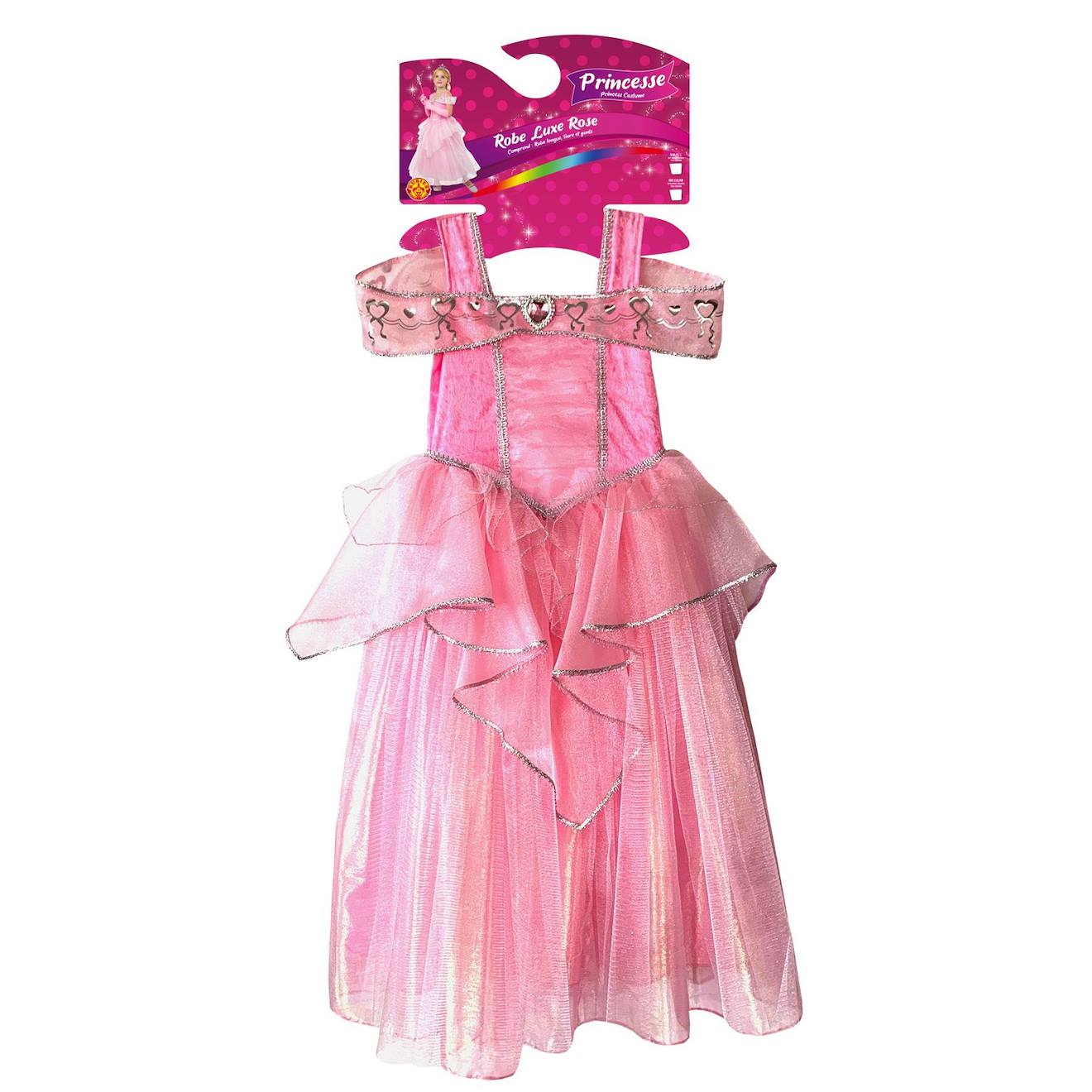 Déguisement de princesse rose