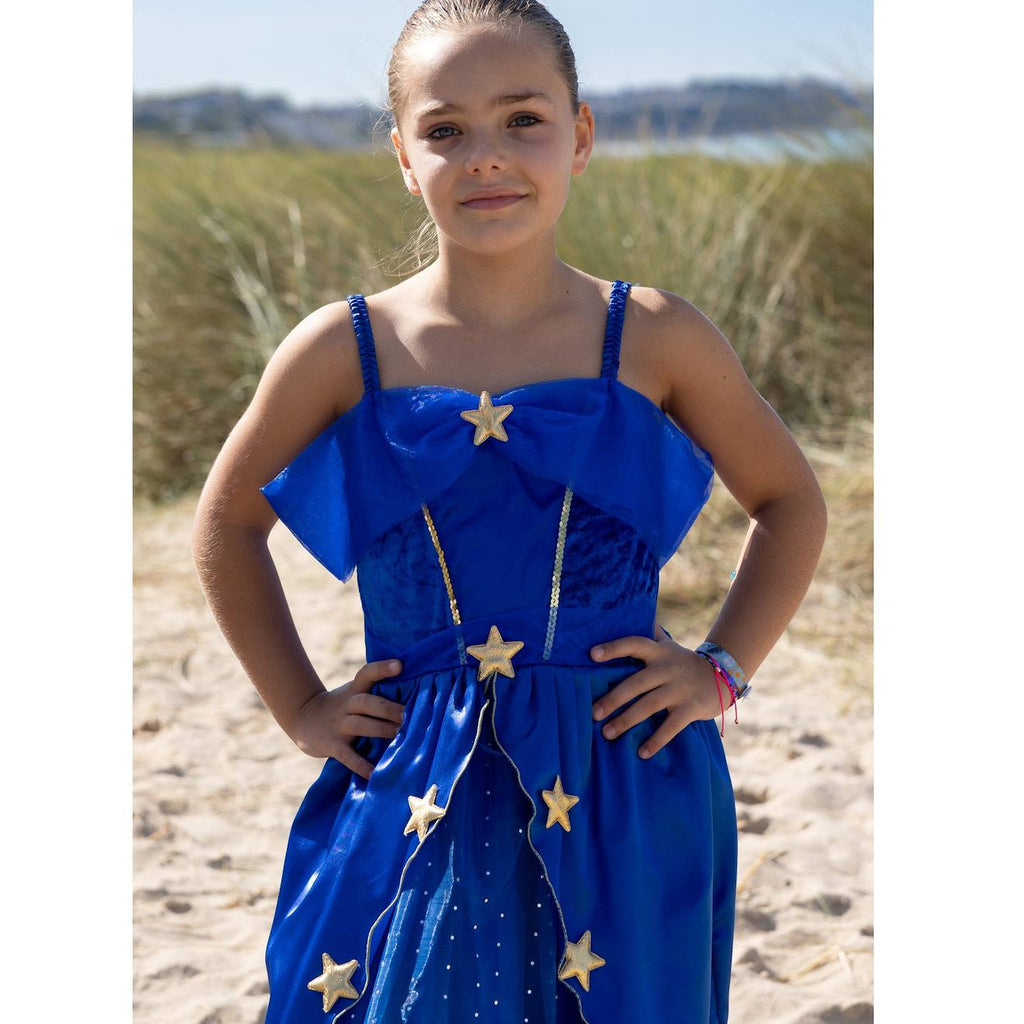 Déguisement enfant – robe de princesse lina bleu