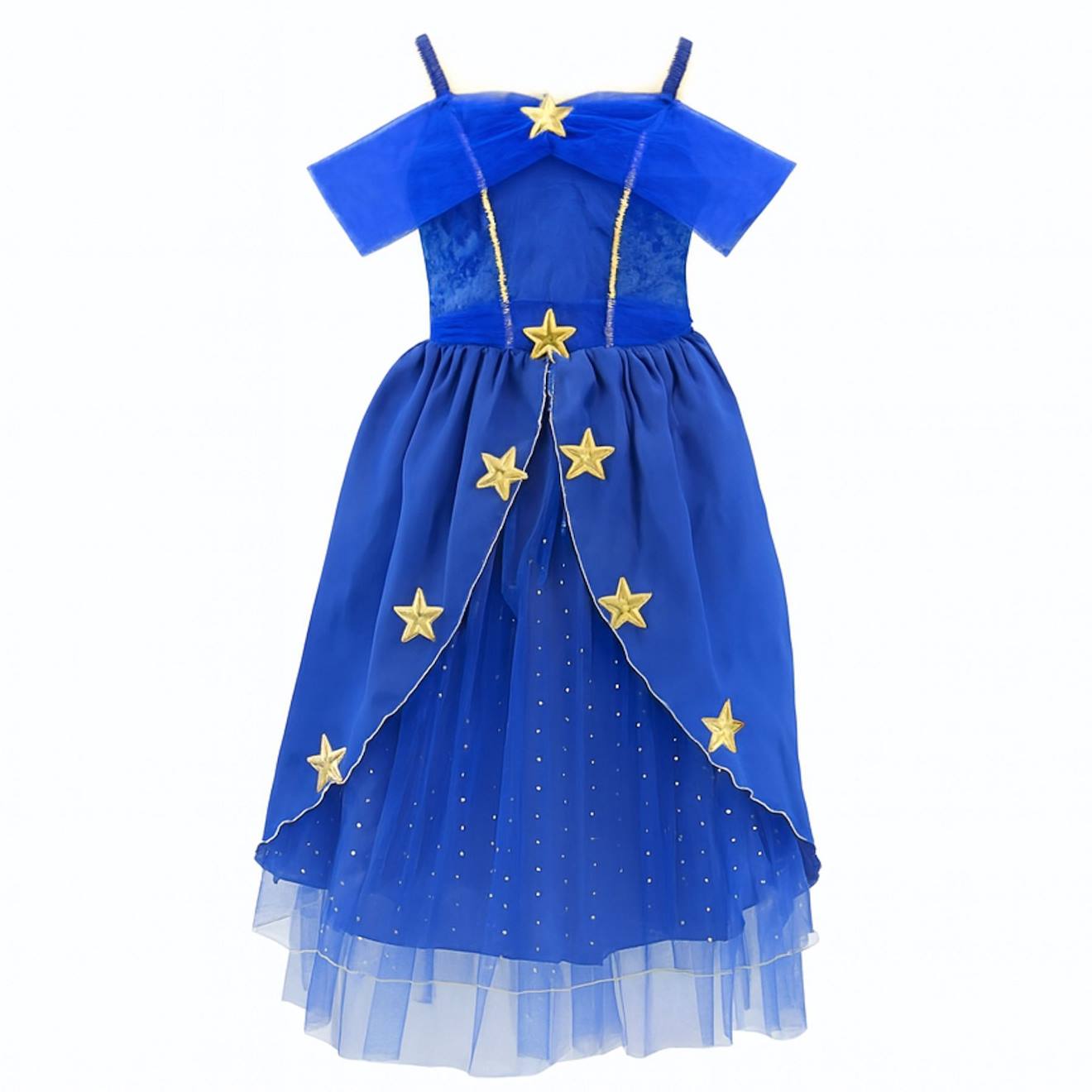 Déguisement enfant – robe de princesse lina bleu