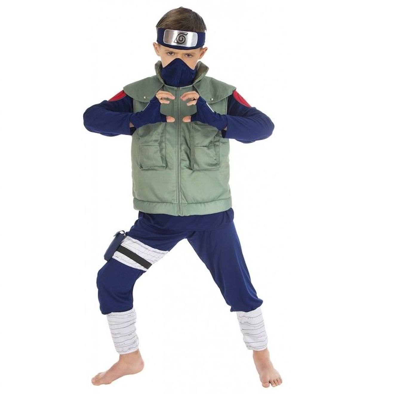 Déguisement kakashi hatake bleu