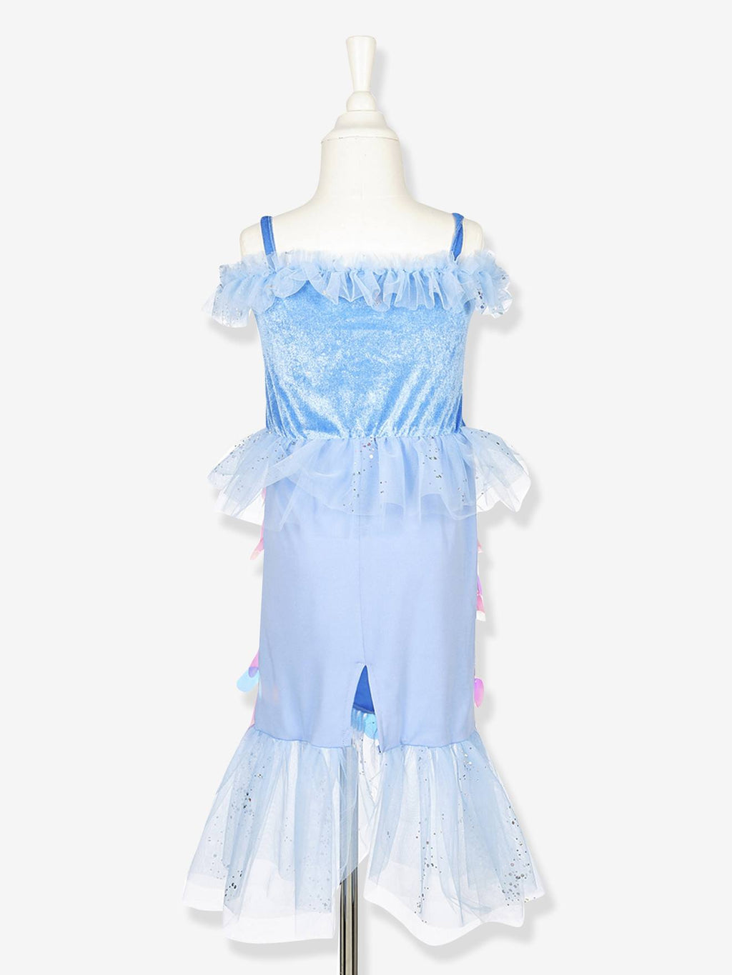 Déguisement lorelie sirène bleu