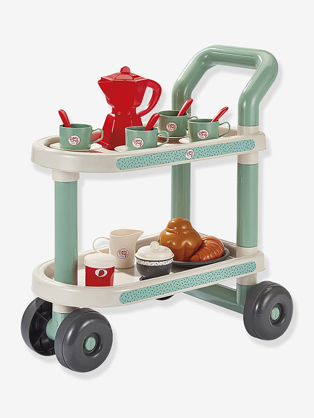 Desserte petit déjeuner multicolore