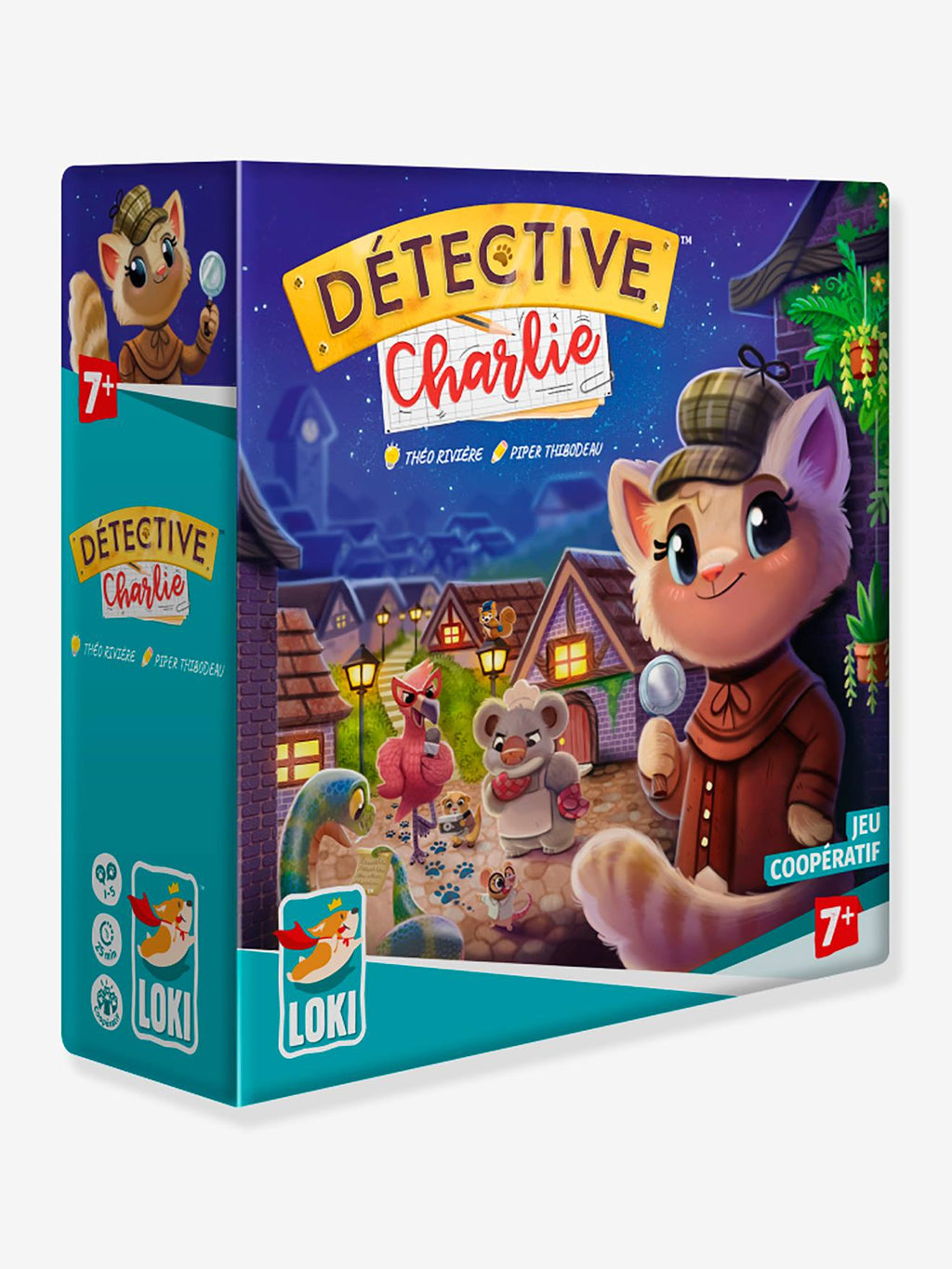 Détective charlie bleu
