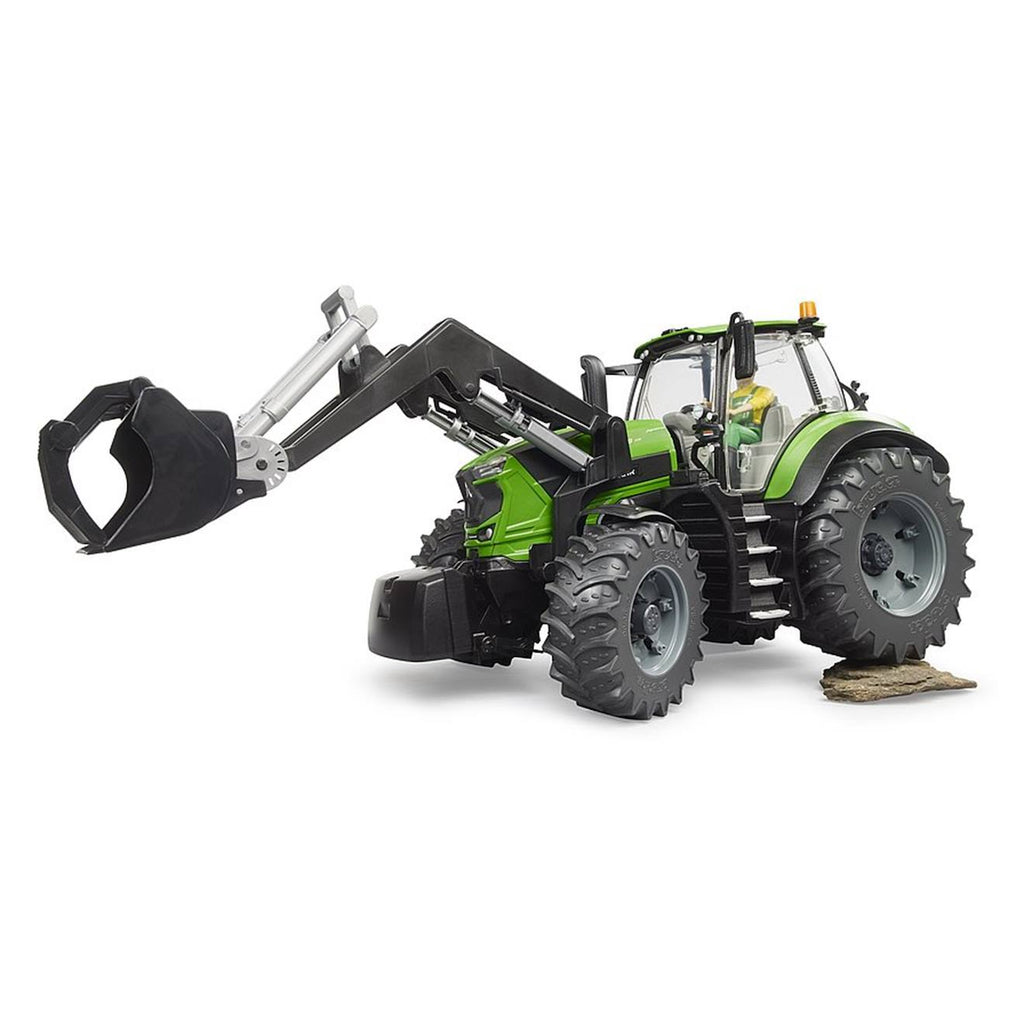 Deutz 8280 ttv avec chargeur avant - tracteur rc vert