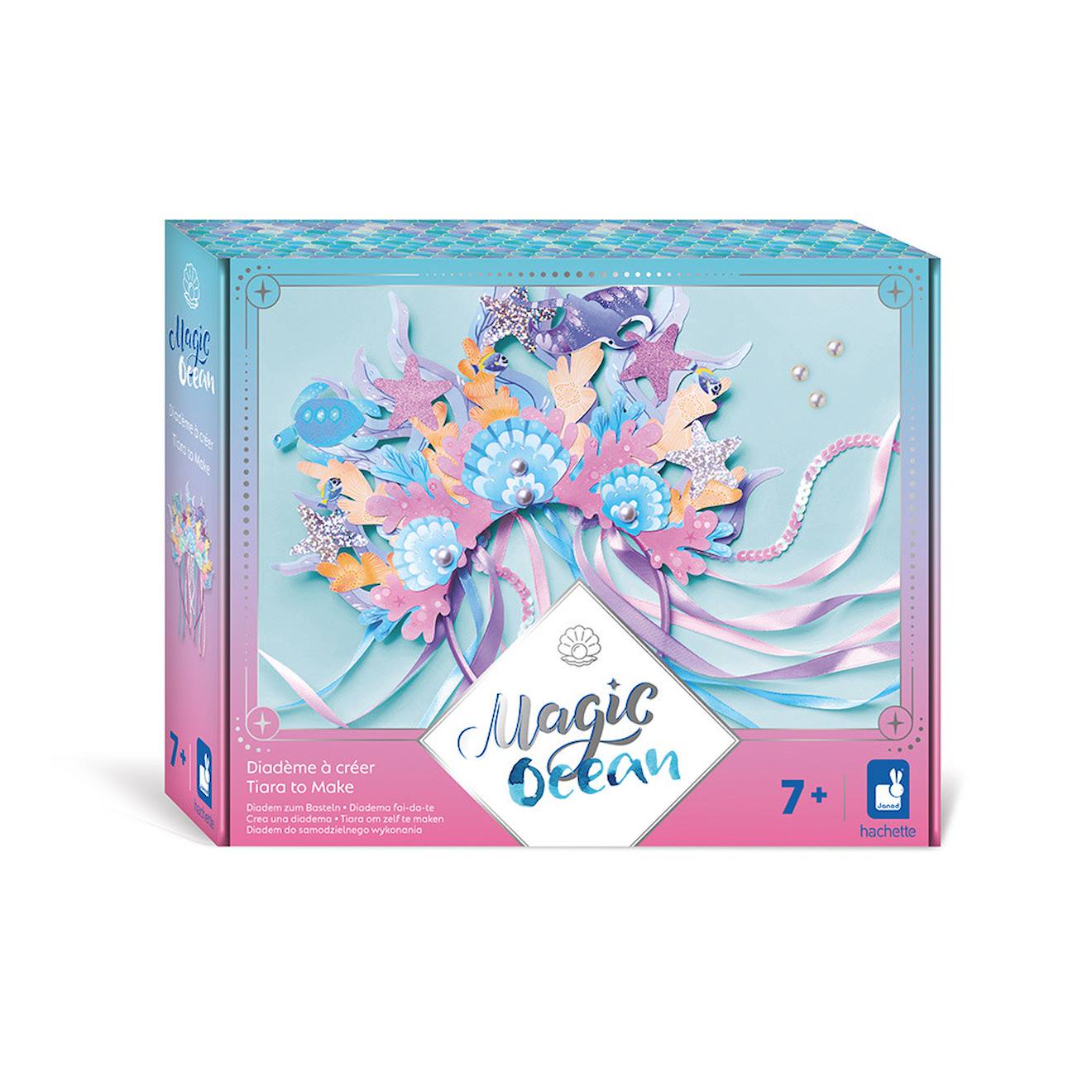Diadème a créer sirène - magic océan multicolore