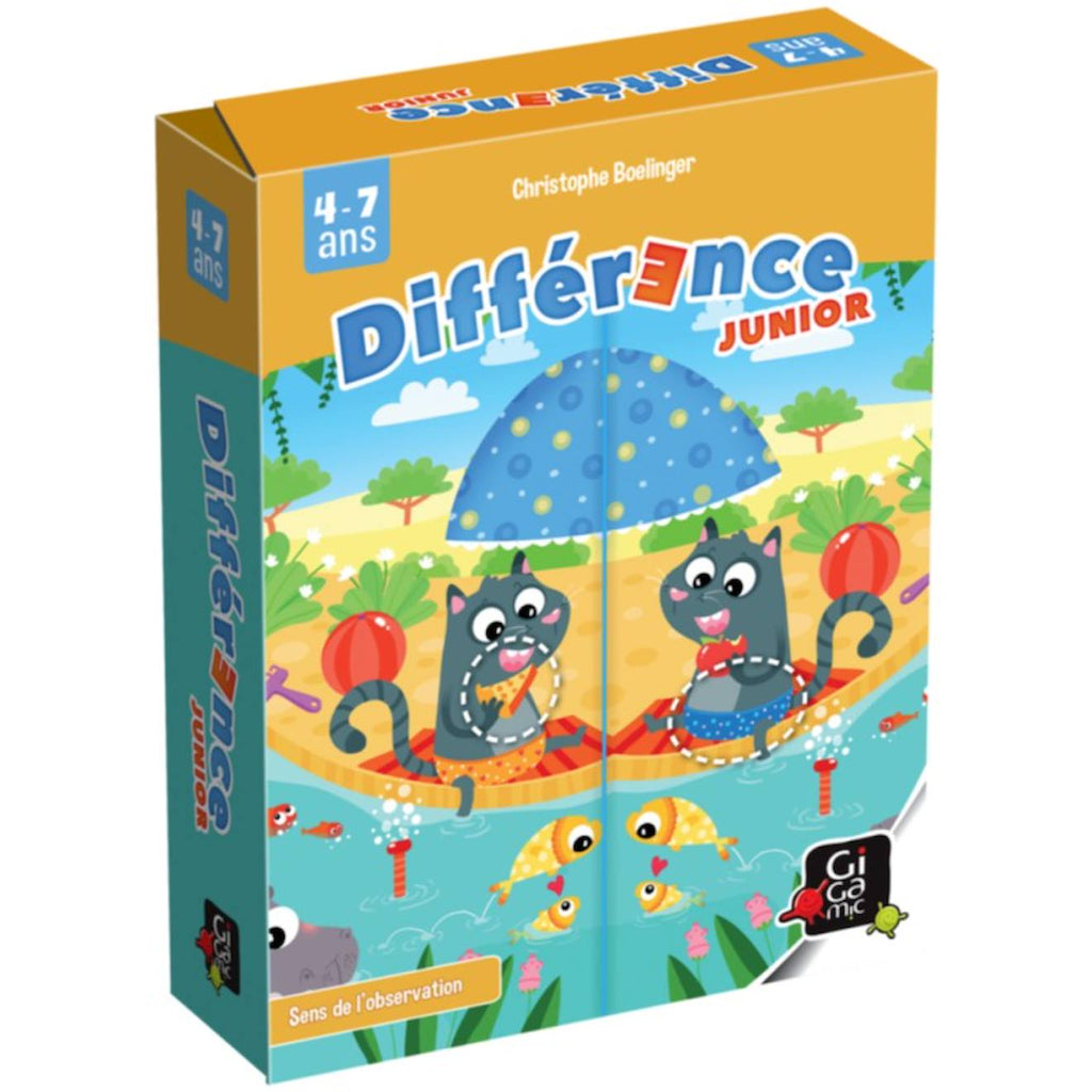 Différence junior bleu