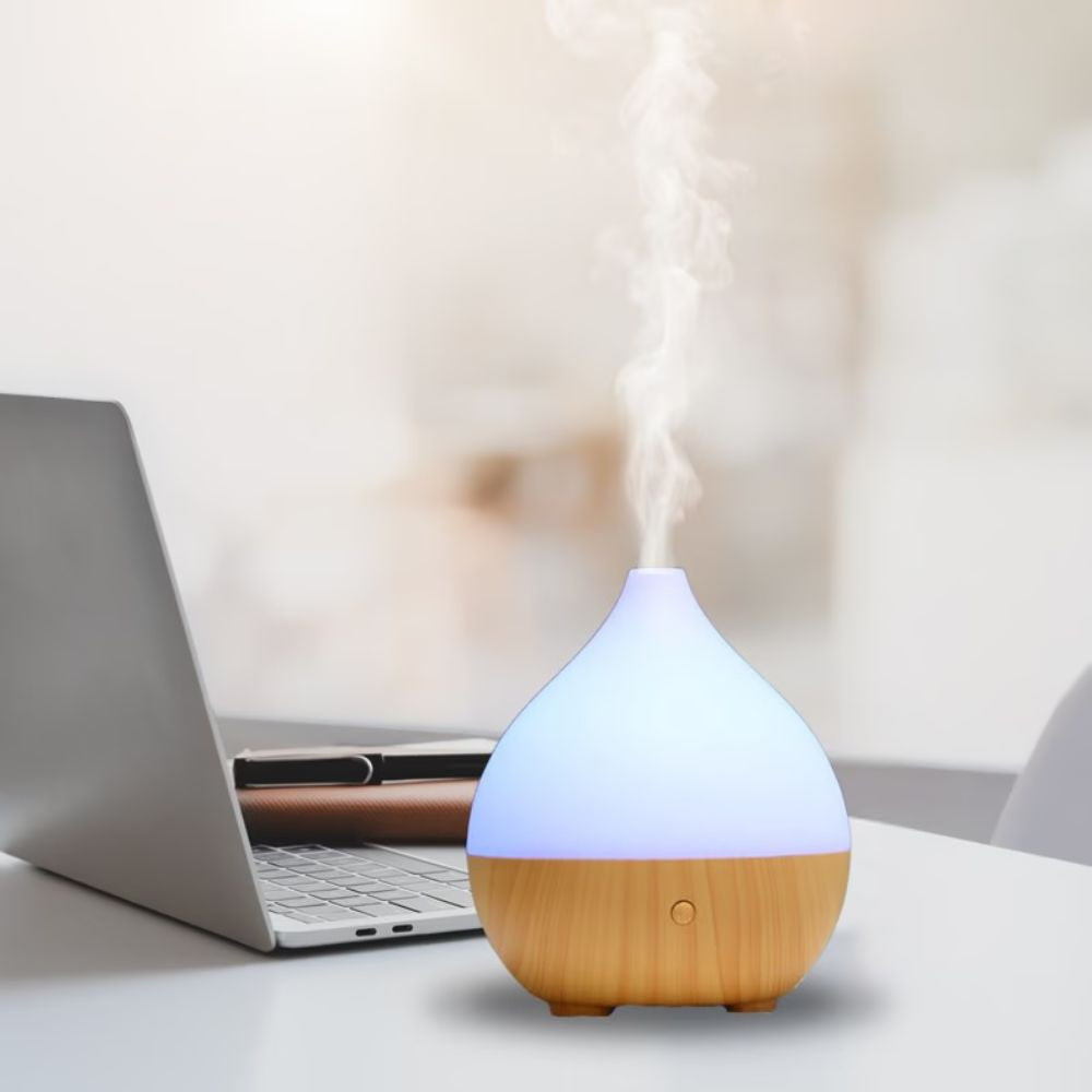 Diffuseur d'Huiles Essentielles Ultrasonique Lumineux - Diffuseur Huiles Essentielles