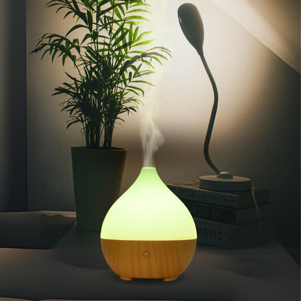 Diffuseur d'Huiles Essentielles Ultrasonique Lumineux - Diffuseur Huiles Essentielles