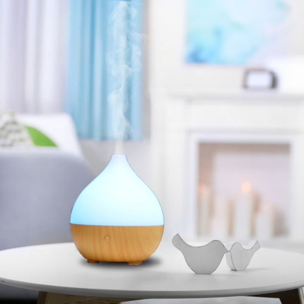 Diffuseur d'Huiles Essentielles Ultrasonique Lumineux - Diffuseur Huiles Essentielles