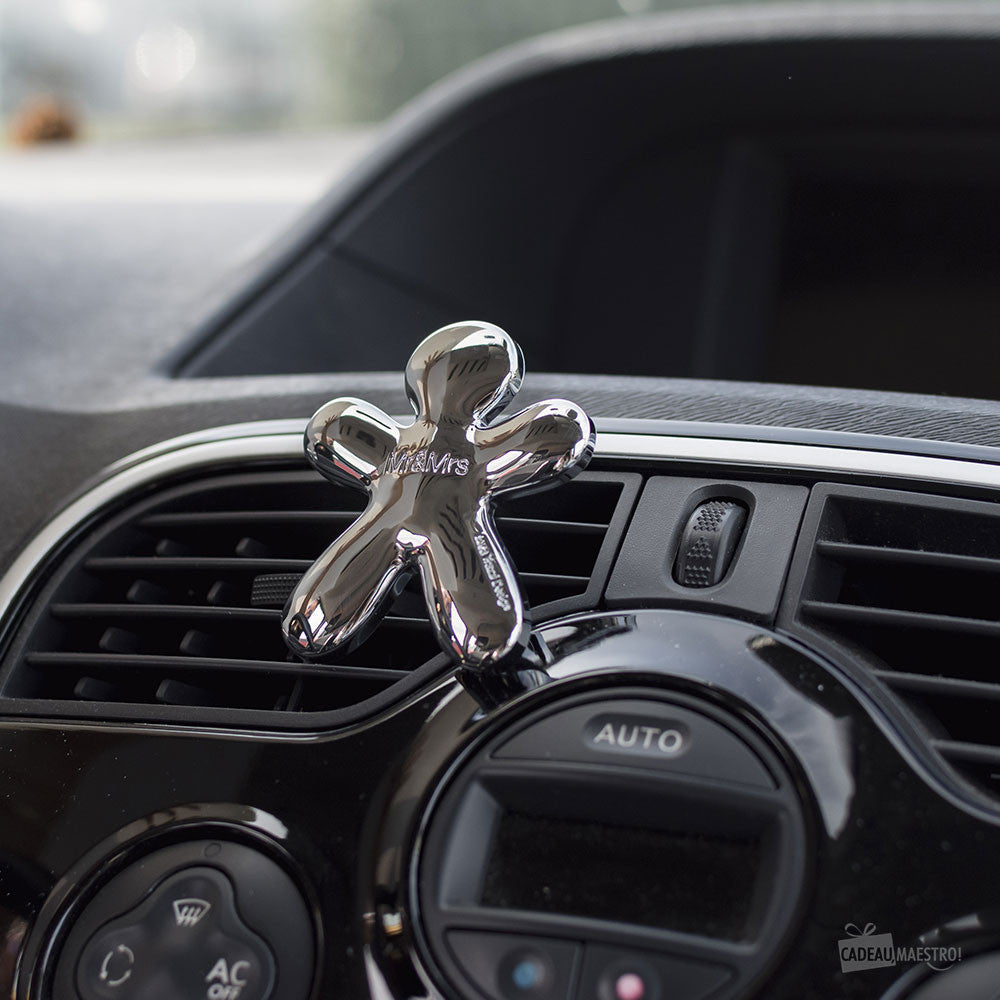 Diffuseur de Parfum Rechargeable pour Voiture Niki Classic Menthe Poivrée - Cadeau Voiture