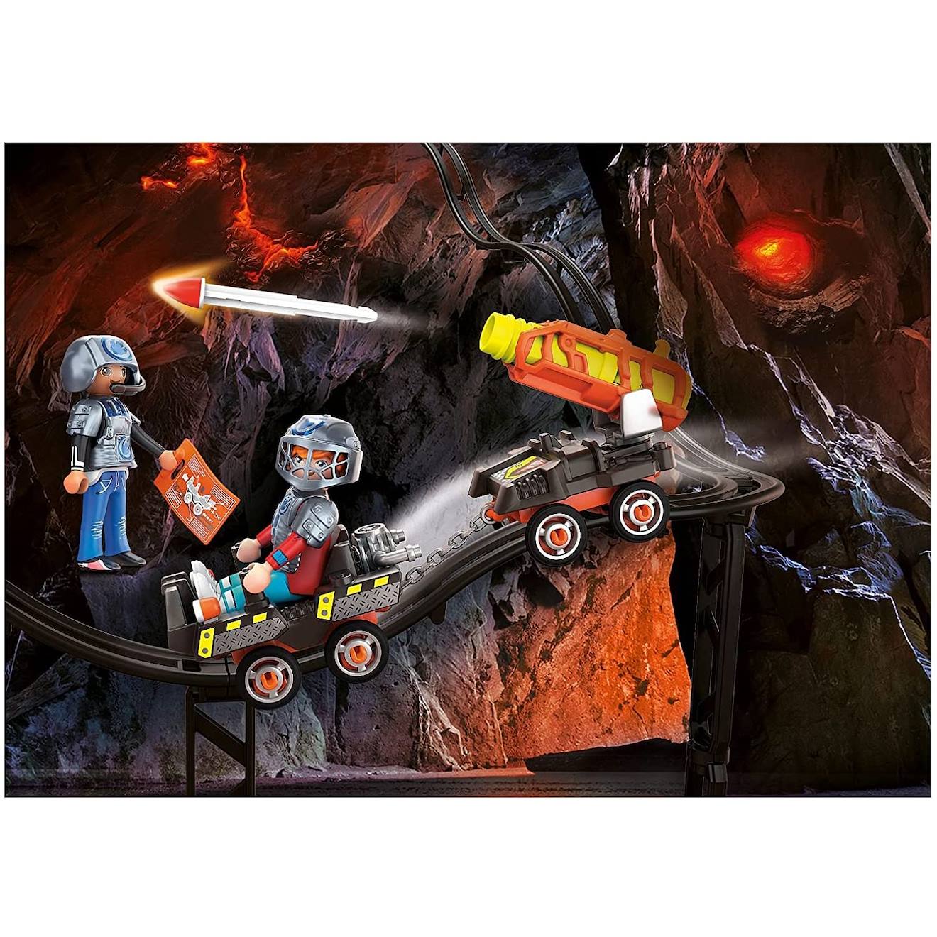 Dino rise véhicule de tir pour dino mine 70929 multicolore