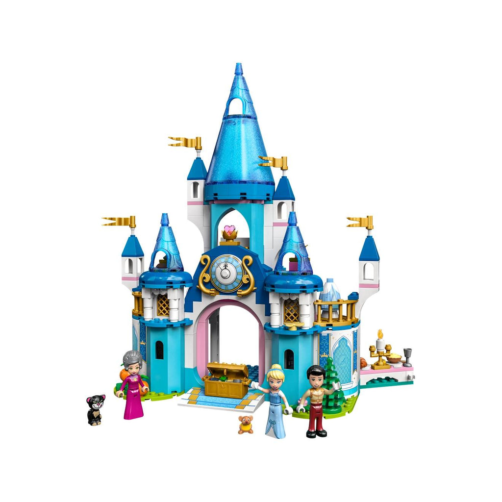 Disney le château de cendrillon et du prince charmant 43206 multicolore
