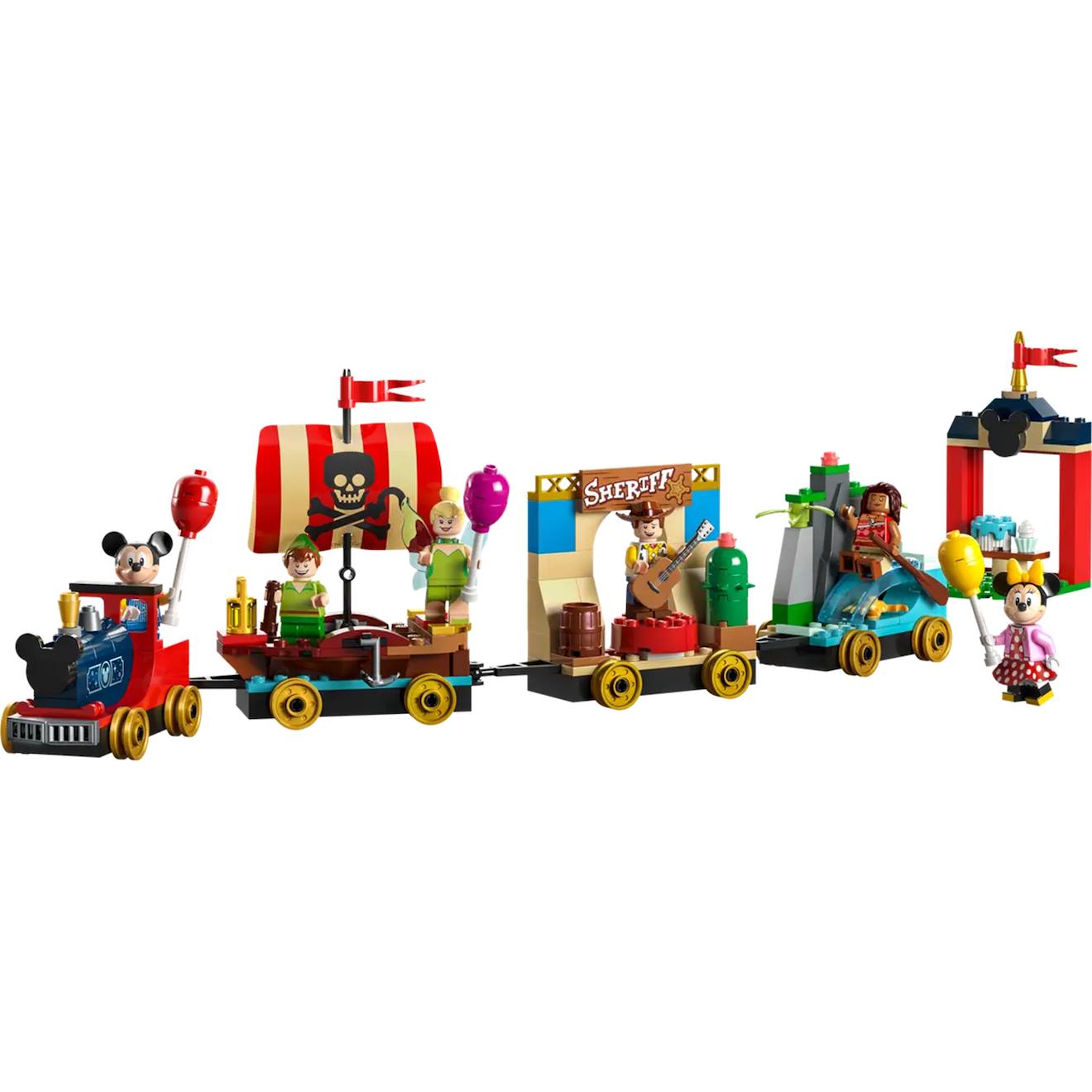 Disney le train en fête Disney 43212 multicolore