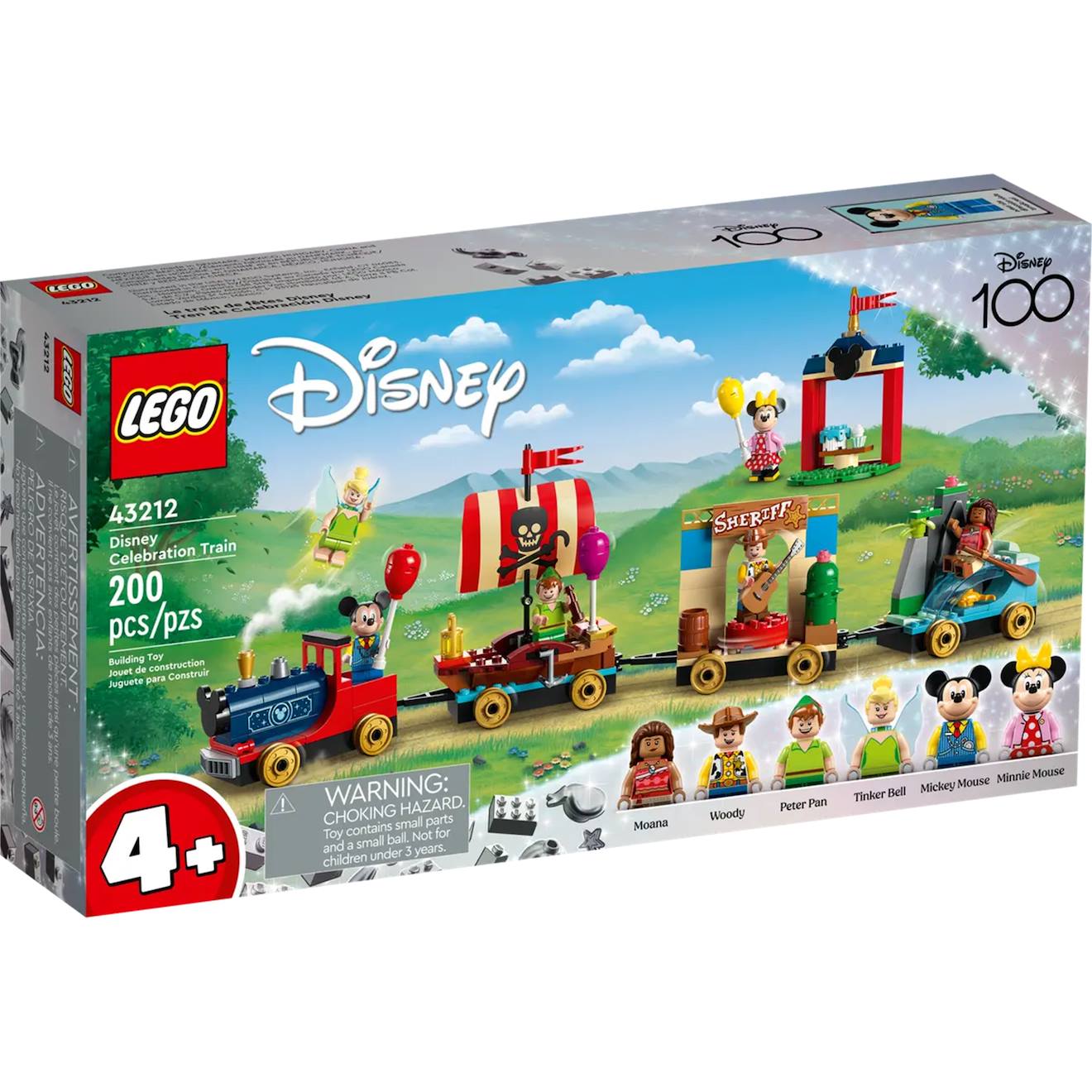 Disney le train en fête Disney 43212 multicolore