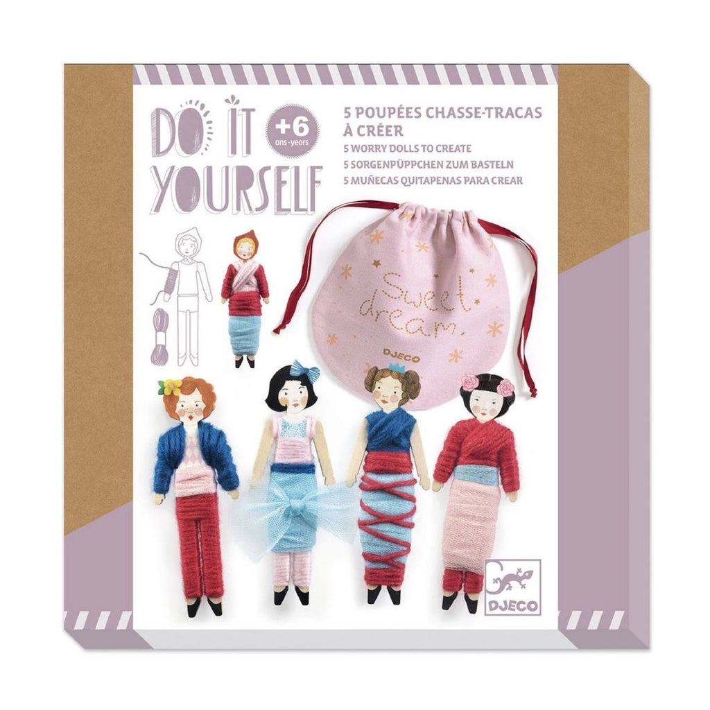 Do it yourself 5 poupées chasse-tracas sweet night multicolore