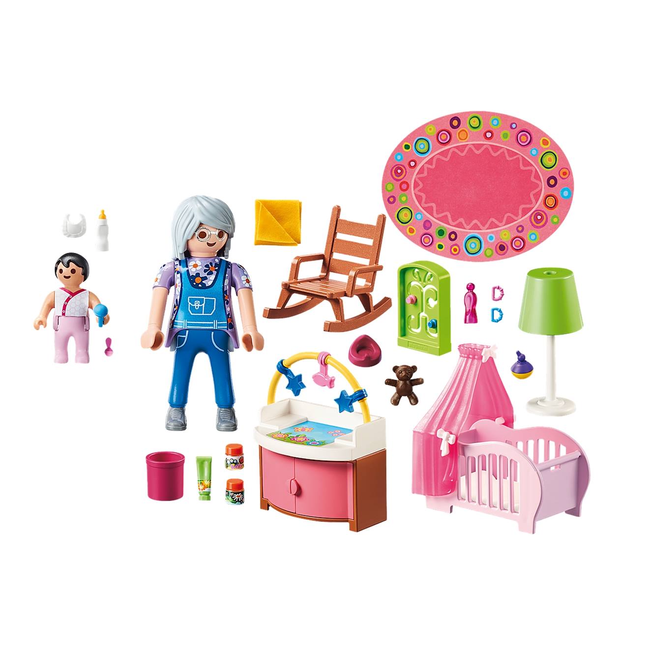 Dollhouse - chambre de bébé 70210 multicolore