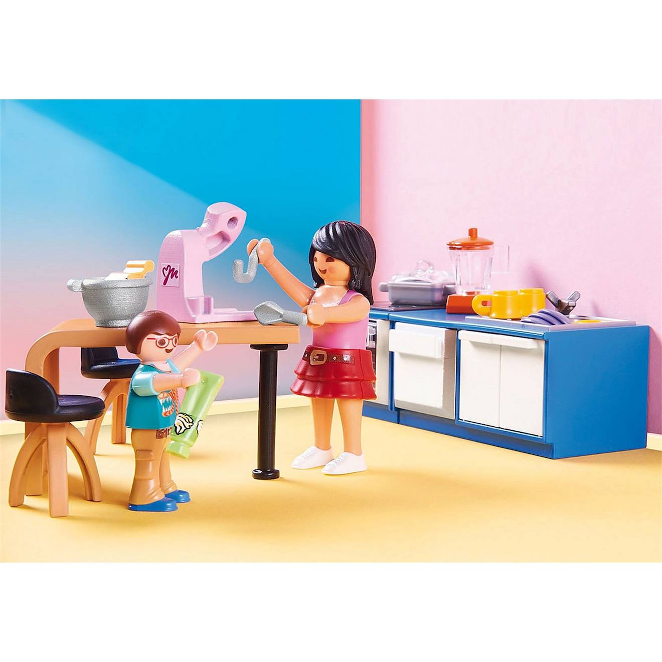 Dollhouse - cuisine familiale 70206 multicolore