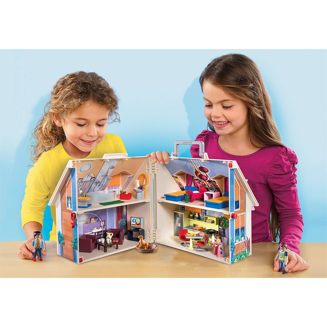 Dollhouse maison transportable 70985 multicolore