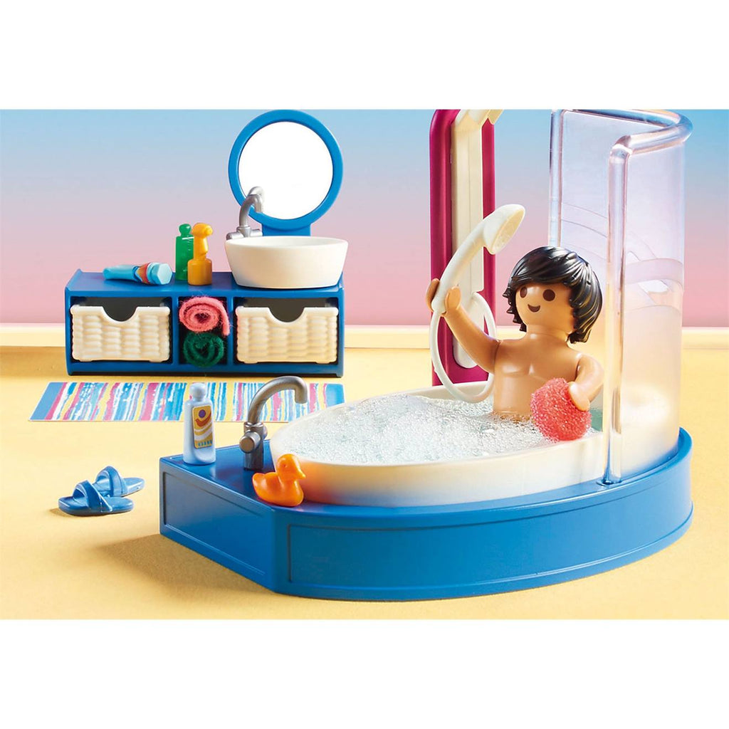 Dollhouse - salle de bain avec baignoire 70211 multicolore
