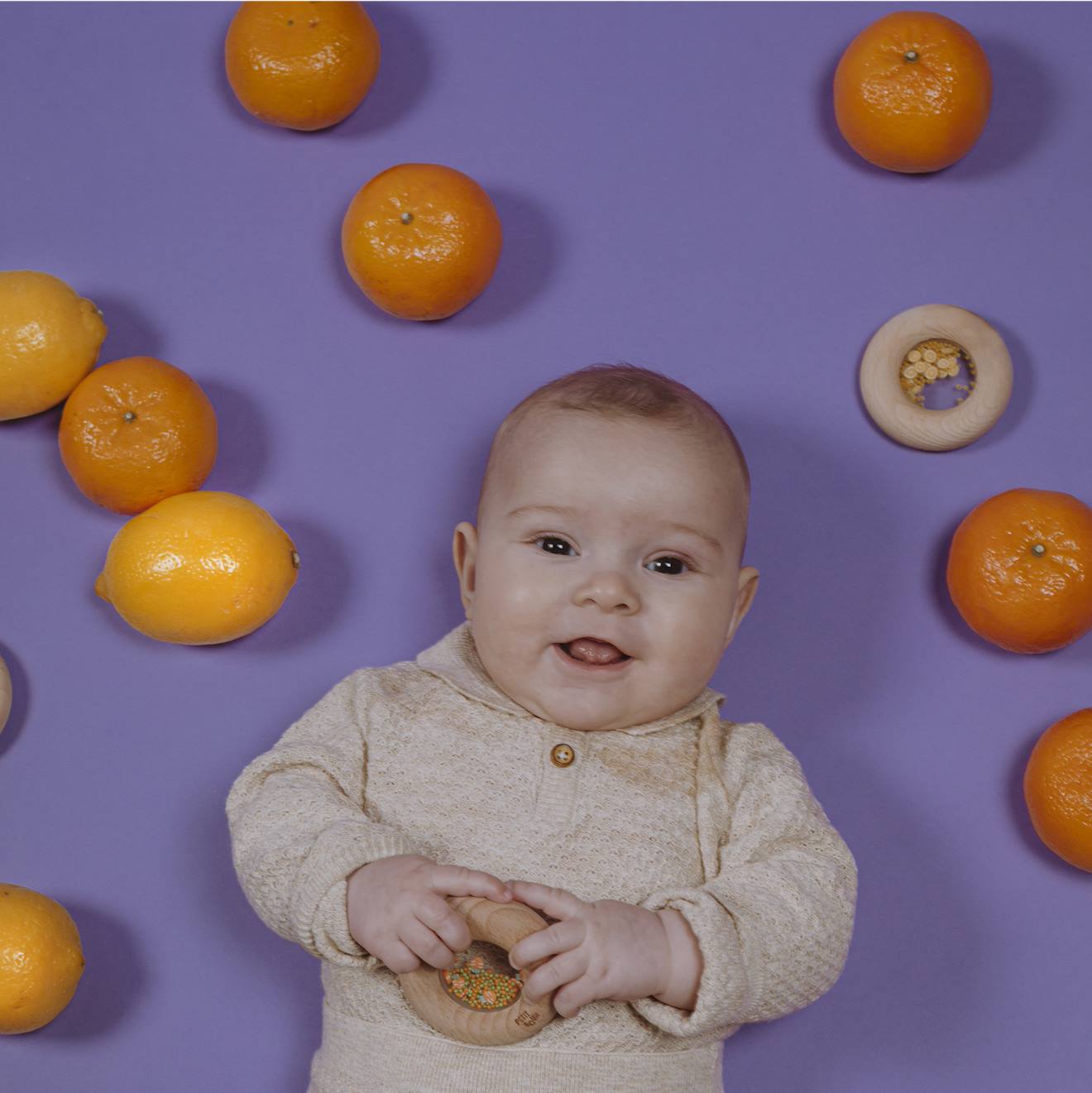 Donut sensoriel carottes orange