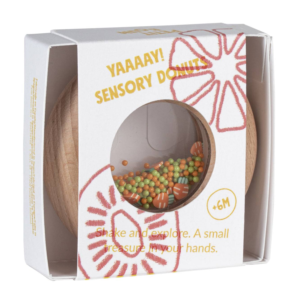 Donut sensoriel carottes orange