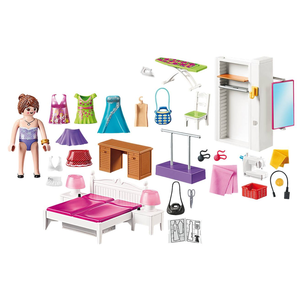 Doolhouse - chambre avec espace couture 70208 multicolore